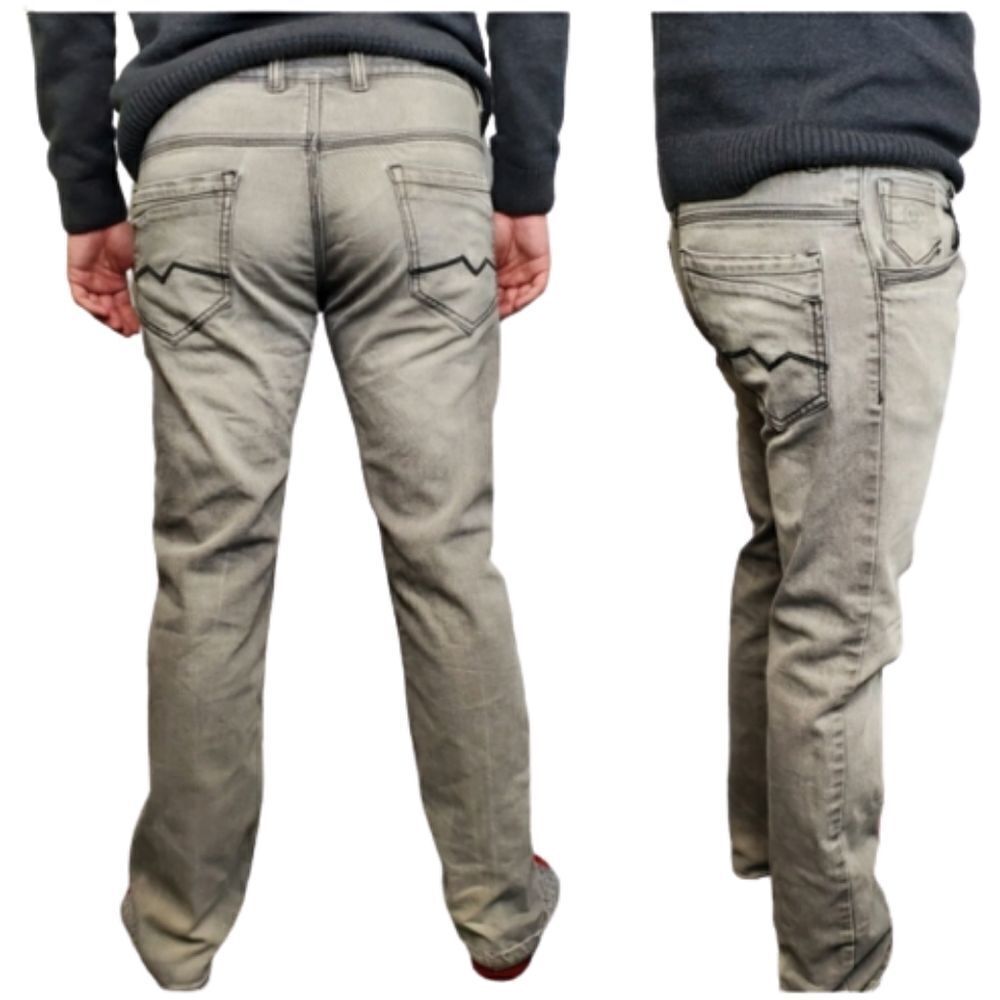 MILDS DENIM jeans‎ straight leg low rise gray 34x32